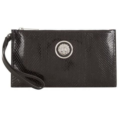 versus versace clutch pochete|Versace evening bag.